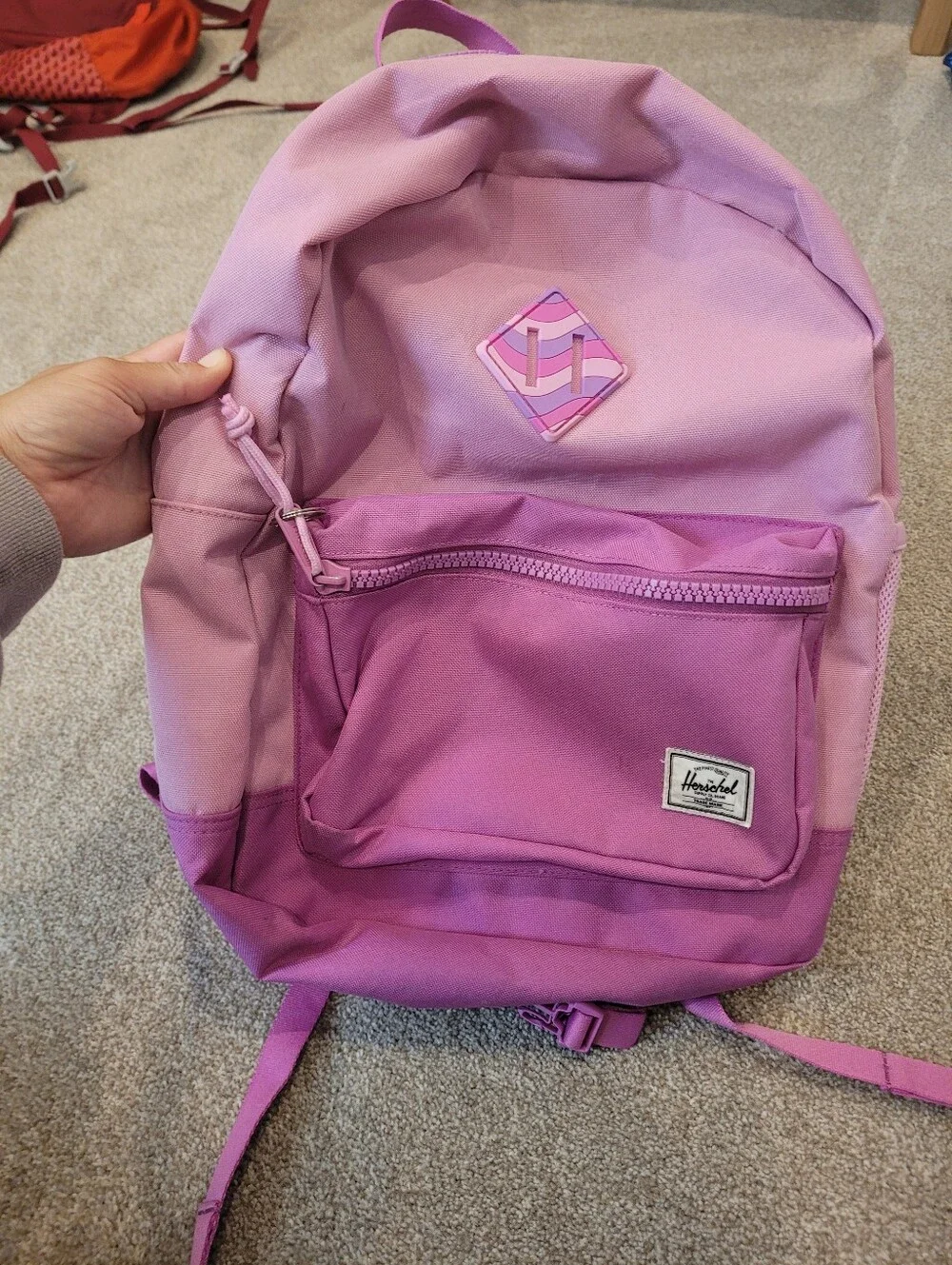 Herschel Supply Company Kids Two-Tone Pink Backpack